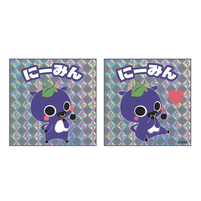 にーみんホログラムステッカー（2枚セット）
