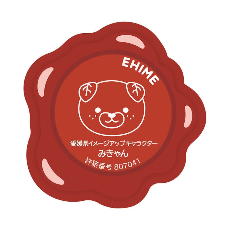 みきゃんホログラムステッカー（シーリングスタンプ）