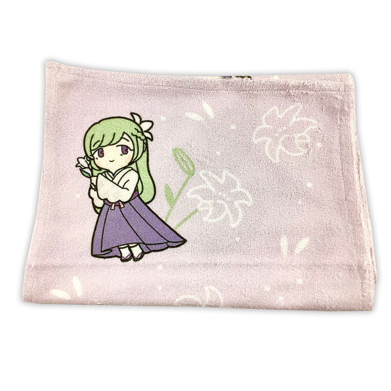 ゆりはちゃんフェイスタオル