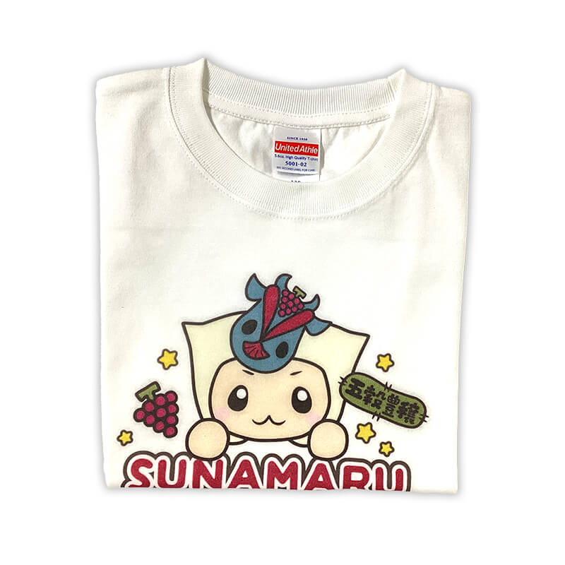 河合町イメージキャラクターTシャツ（ホワイト）