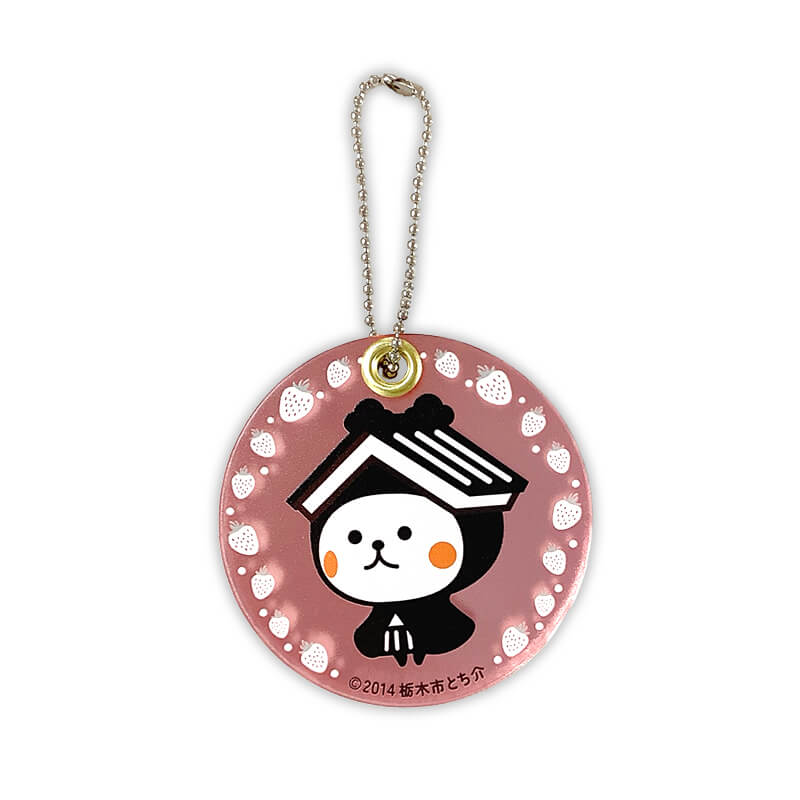 とち介のアクリルミラーキーホルダー