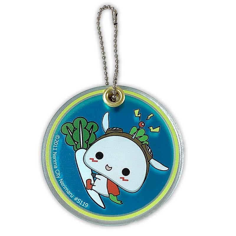 ねり丸 アクリルミラーキーホルダー