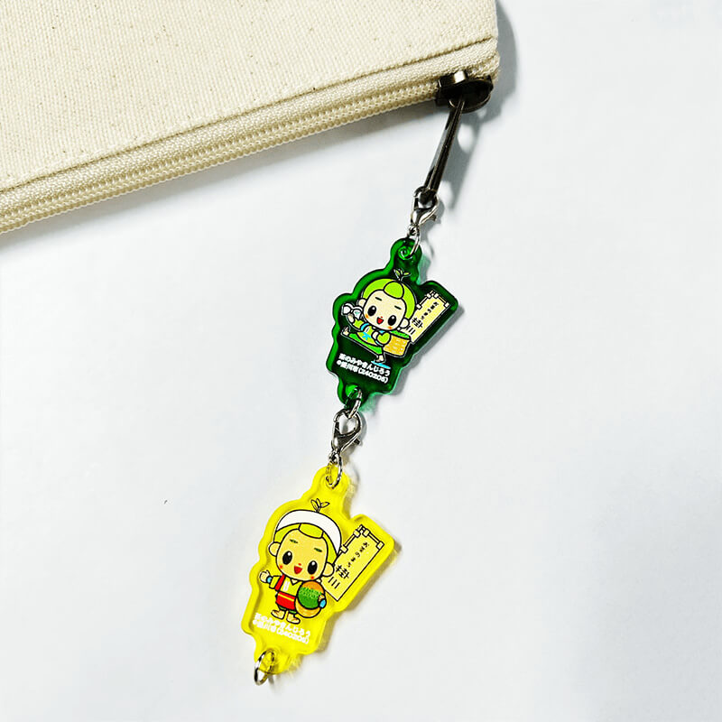 茶のみやきんじろうつながるキーホルダー