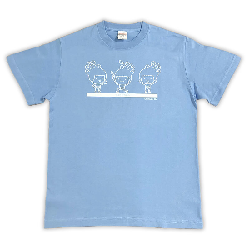 セットちゃんTシャツ（サックス）