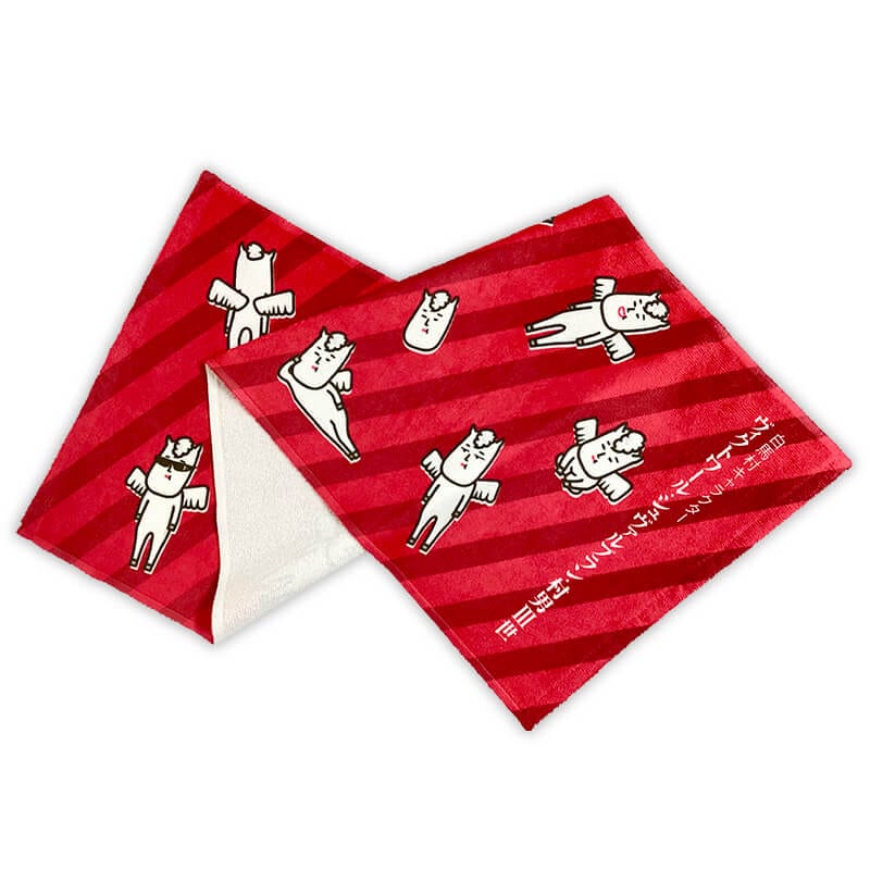 村男三世 フェイスタオル