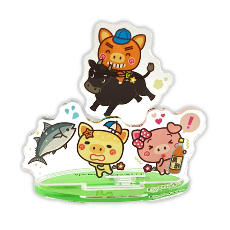 かごしまPRキャラクターのアクリルスタンド(A)