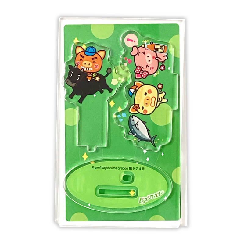 かごしまPRキャラクターのアクリルスタンド(A)