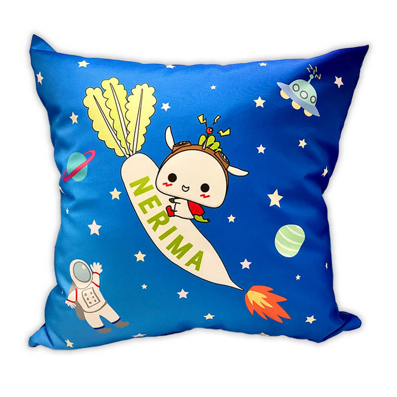 ねり丸クッション　きゃらポチッ