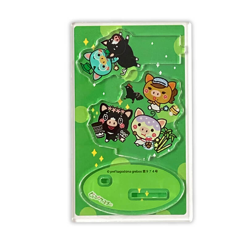 かごしまPRキャラクターのアクリルスタンド（B）