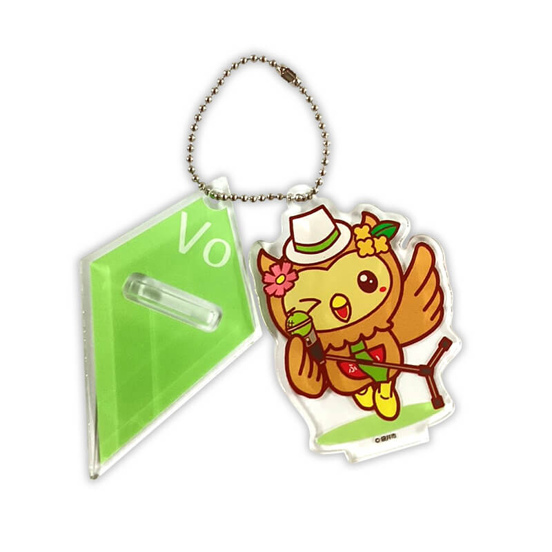 FUPPY'S BANDアクリルスタンドキーホルダー(5体セット・ボールチェーン5個付き)