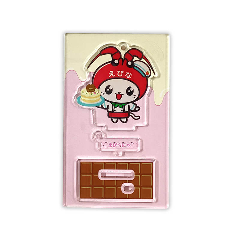 えび~にゃアクリルスタンドキーホルダー(スイーツ)