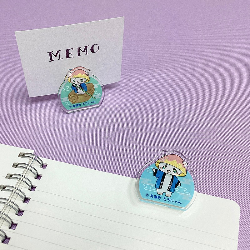 とろにゃん アクリルクリップ