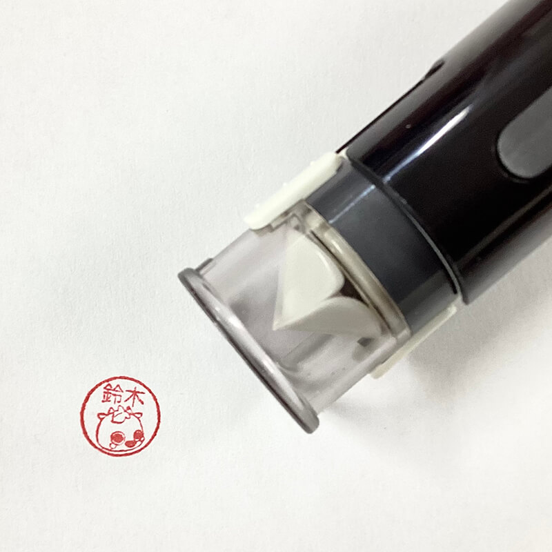 にーみん シヤチハタ キャップレス9