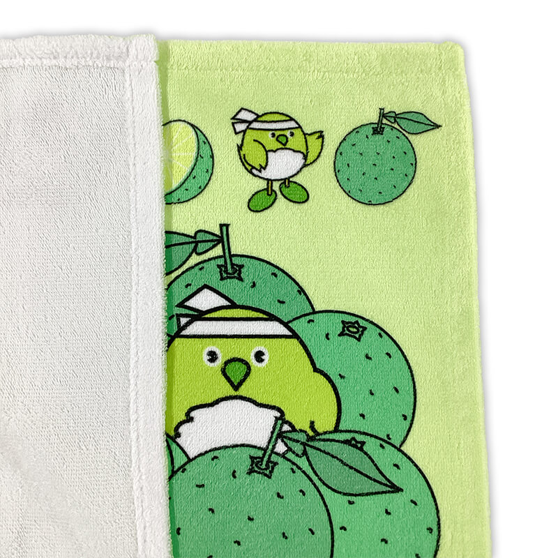 めじろん フェイスタオル