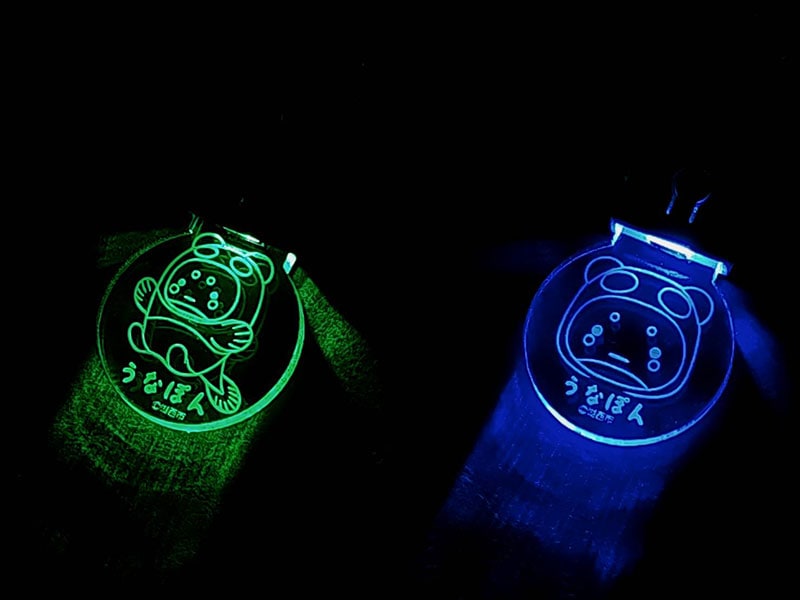 うなぽん充電式LEDチャーム