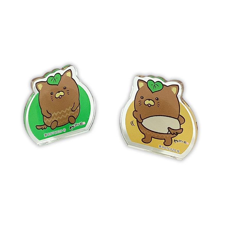 やはたいぬアクリルクリップ