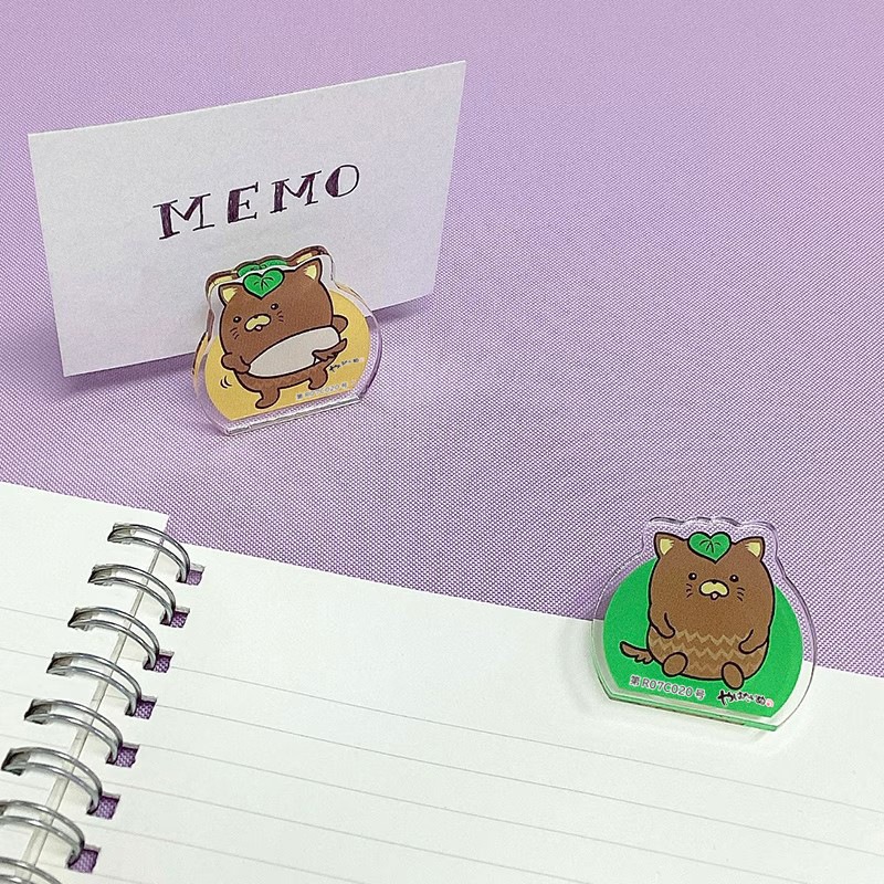 やはたいぬアクリルクリップ