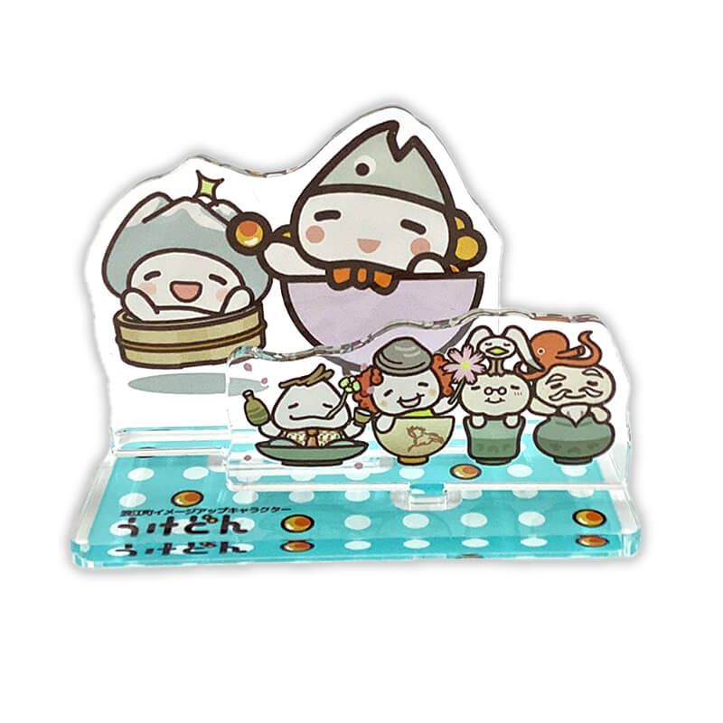うけどんファミリーアクリルスタンド