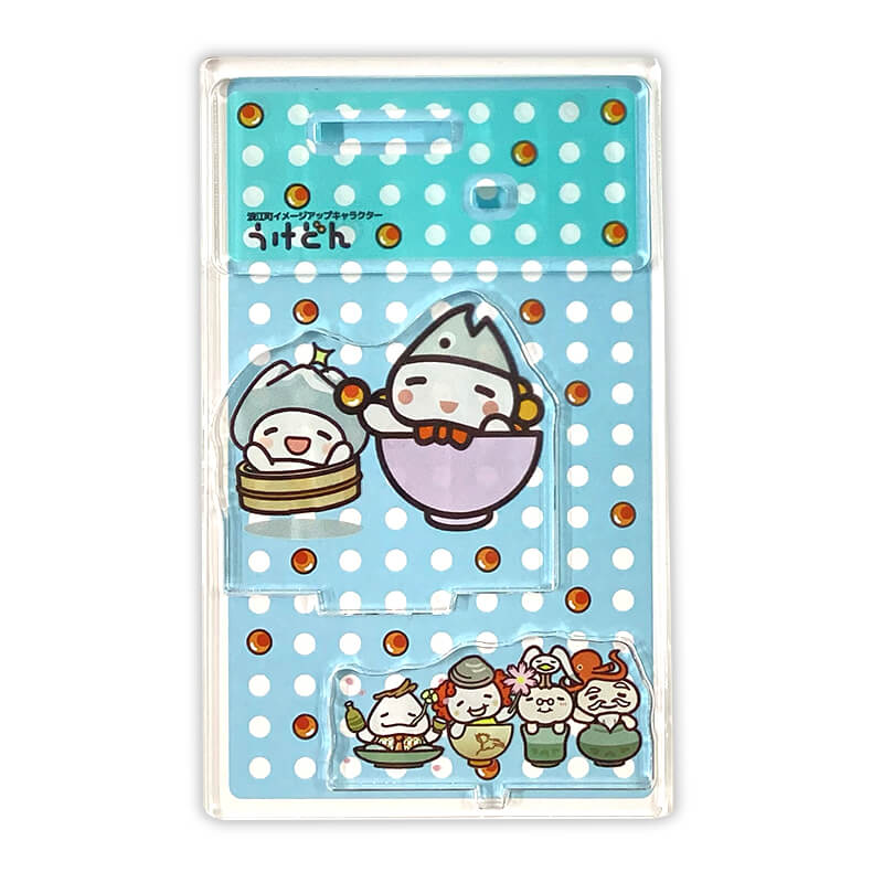 うけどんファミリーアクリルスタンド