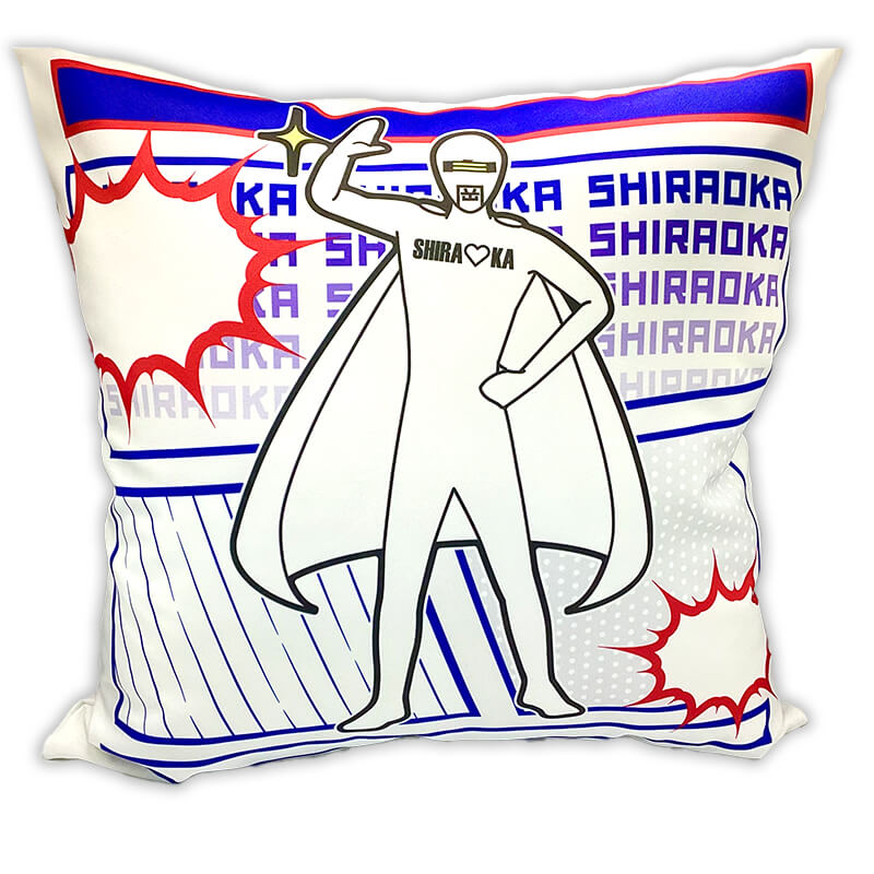 シラオ仮面 クッション