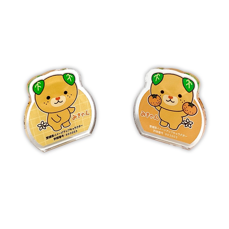 みきゃん アクリルクリップ