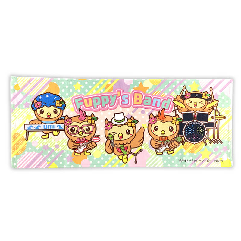 フッピー フェイスタオル