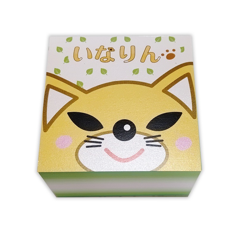 いなりんブロックメモグリーン