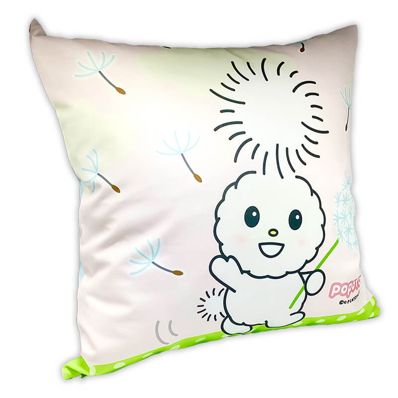 朝霞市キャラクターぽぽたんクッション