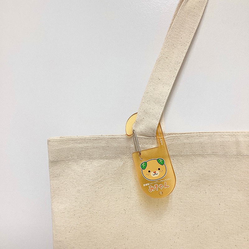 みきゃんアクリルカラビナ