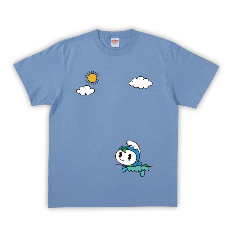 うみりんTシャツ(サックス)