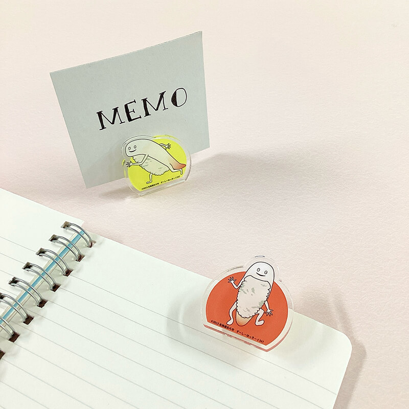 ずーしーほっきーアクリルクリップ