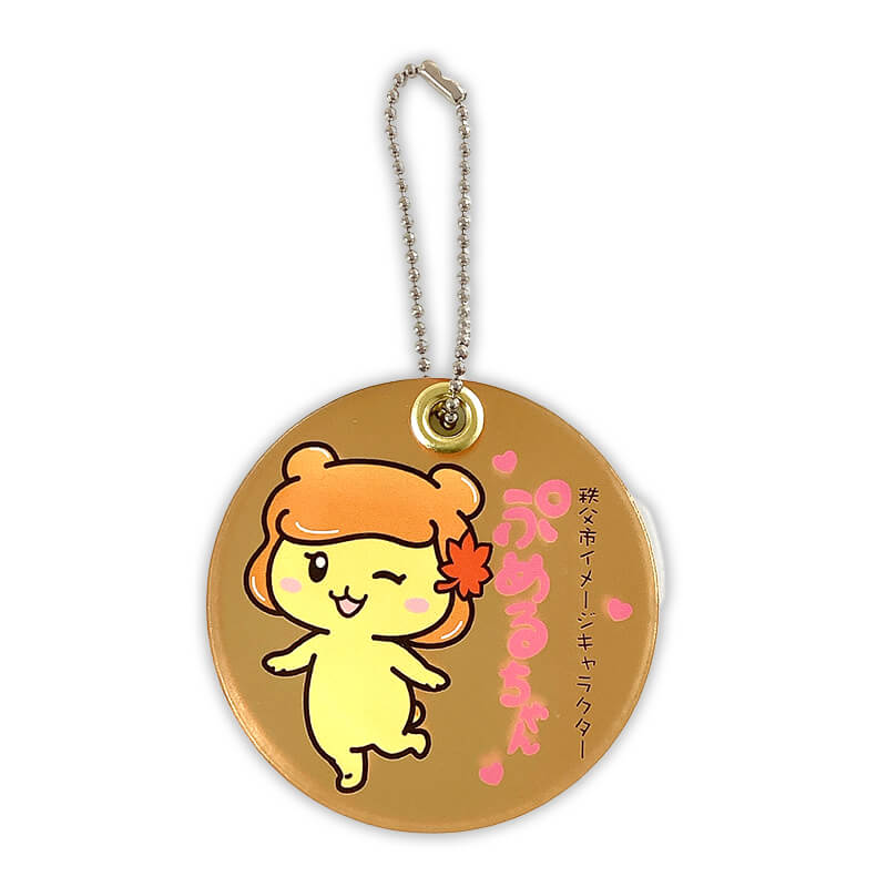 ぷめるちゃんアクリルミラーキーホルダー