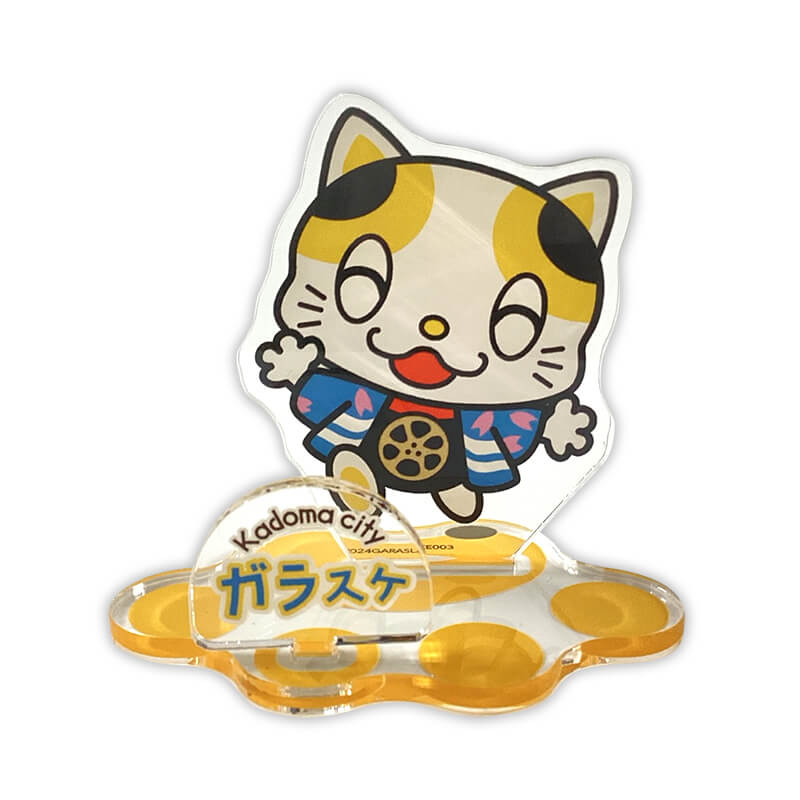 ガラスケアクリルスタンド