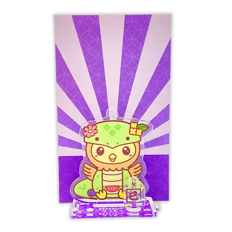 フッピーアクリルスタンドキーホルダー（巳） みどり