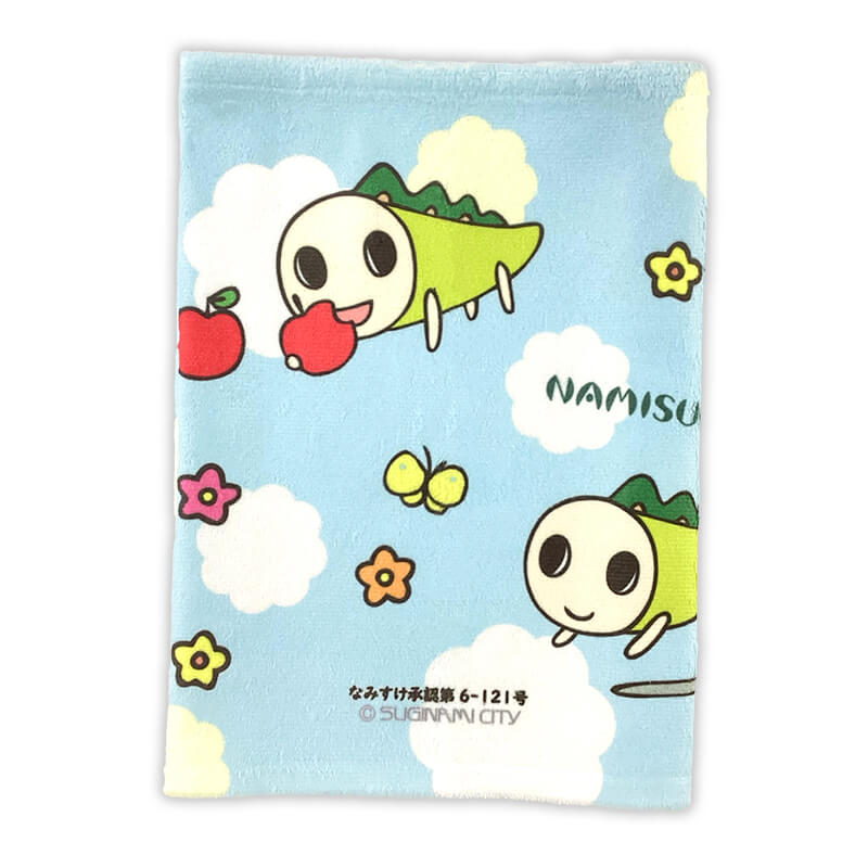 杉並区公式アニメキャラクターフェイスタオル