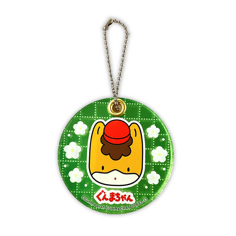 ぐんまちゃん アクリルミラーキーホルダー