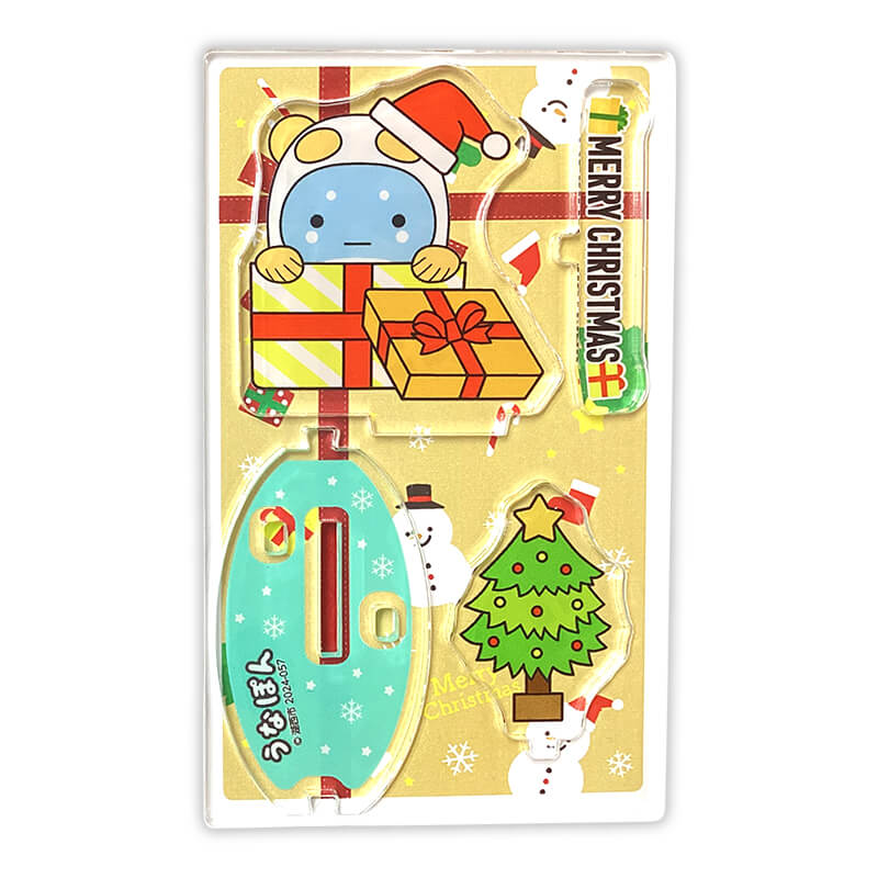 うなぽんのつながるアクリルスタンド（クリスマスパーティー）