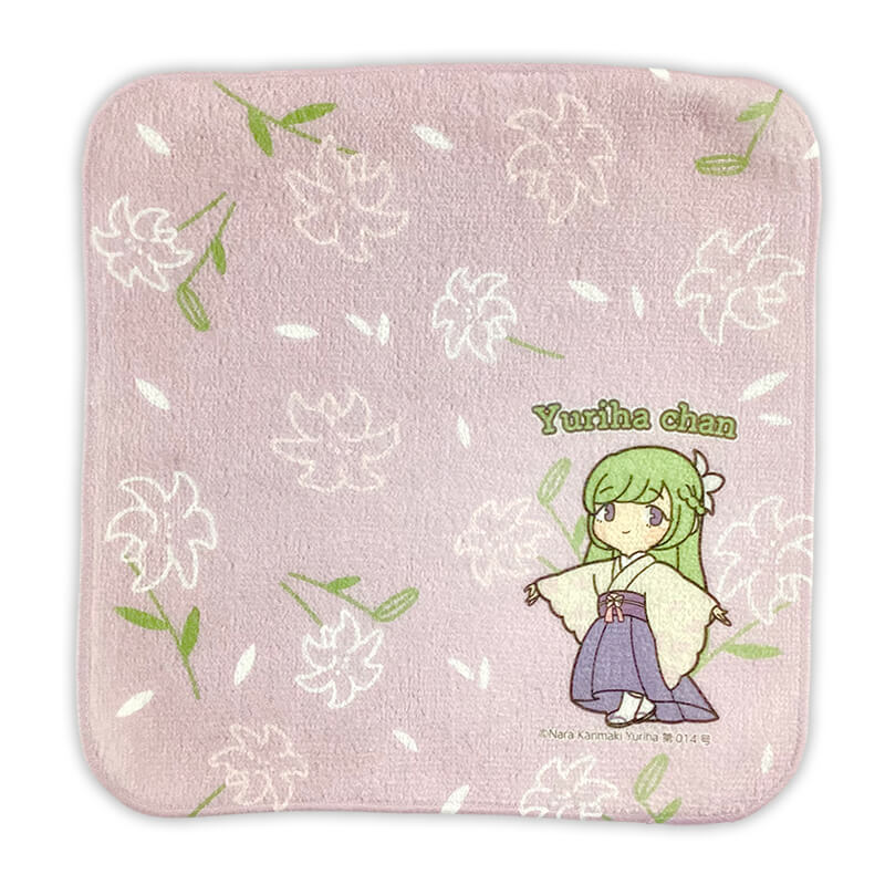 ゆりはちゃんタオルハンカチ