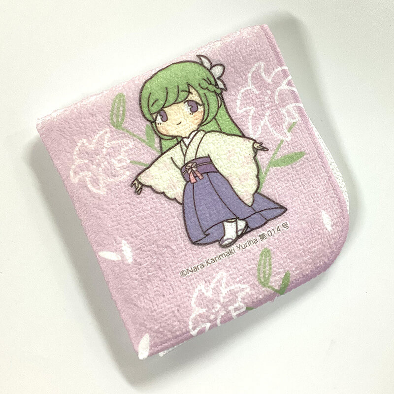 ゆりはちゃんタオルハンカチ