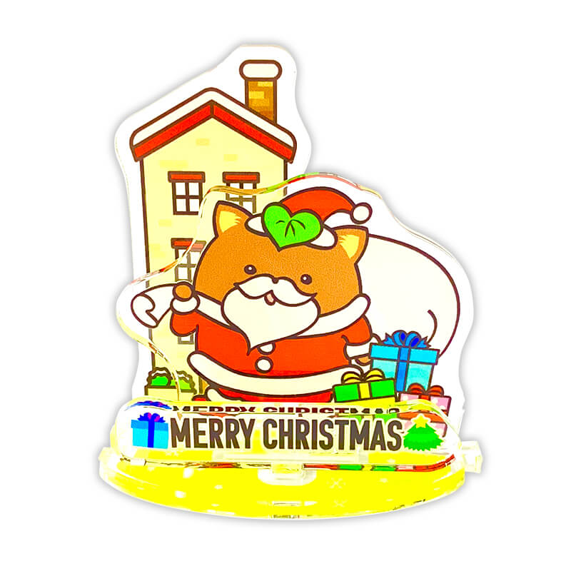 やはたいぬのつながるアクリルスタンド（クリスマスパーティー）
