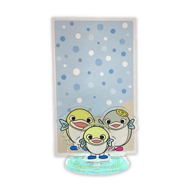 かわばたくんファミリーアクリルスタンド