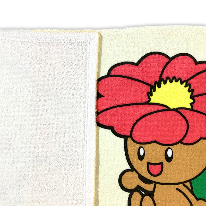 さざぴーフェイスタオル