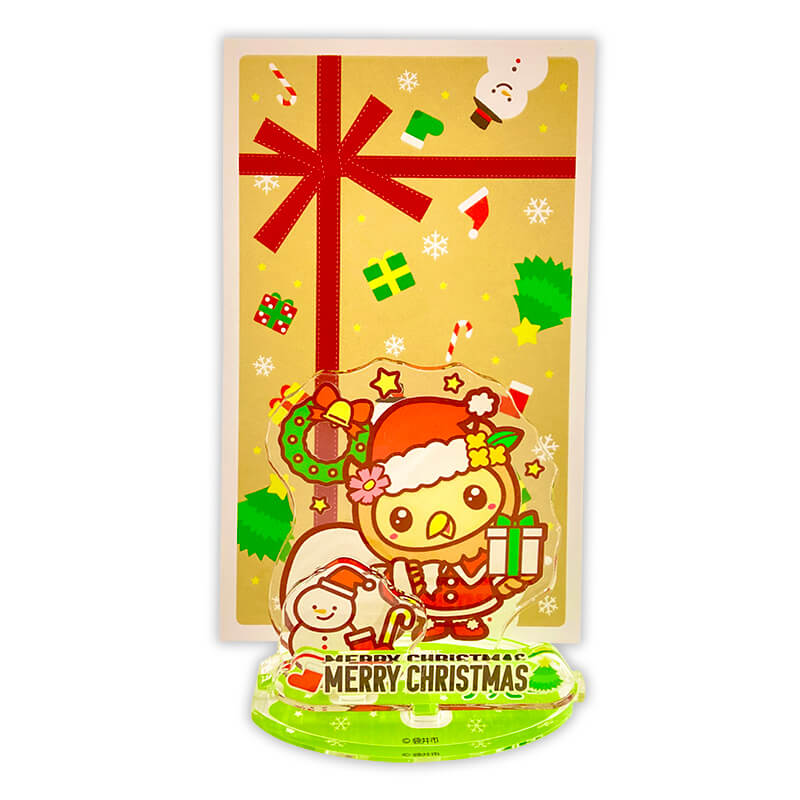 フッピーのつながるアクリルスタンド（クリスマスパーティー）