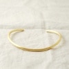 SIMPLE MAT GOLD BRACELET