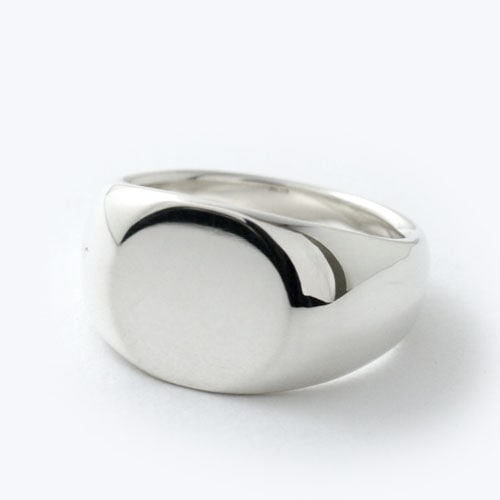 Atease PLAIN SIGNET RING