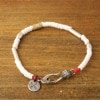 SILVER & SHELL BZ BRACELET
