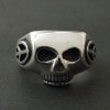JIM SKULL RING PEACE SYMBOLS