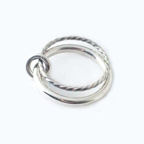 LINK RING SMALL　佐藤健さん着用 美品 送料込み‼️ LINK RING SMALL 佐藤健さん着用 の販売【CHARCOAL*GREEN】公式