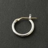 VFP-115 SILVER FOOP PIERCE S K18 GOLD POST