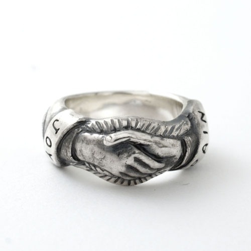 ShakeHands Ring ALL SV の販売【CHARCOAL*GREEN】公式オンラインストア